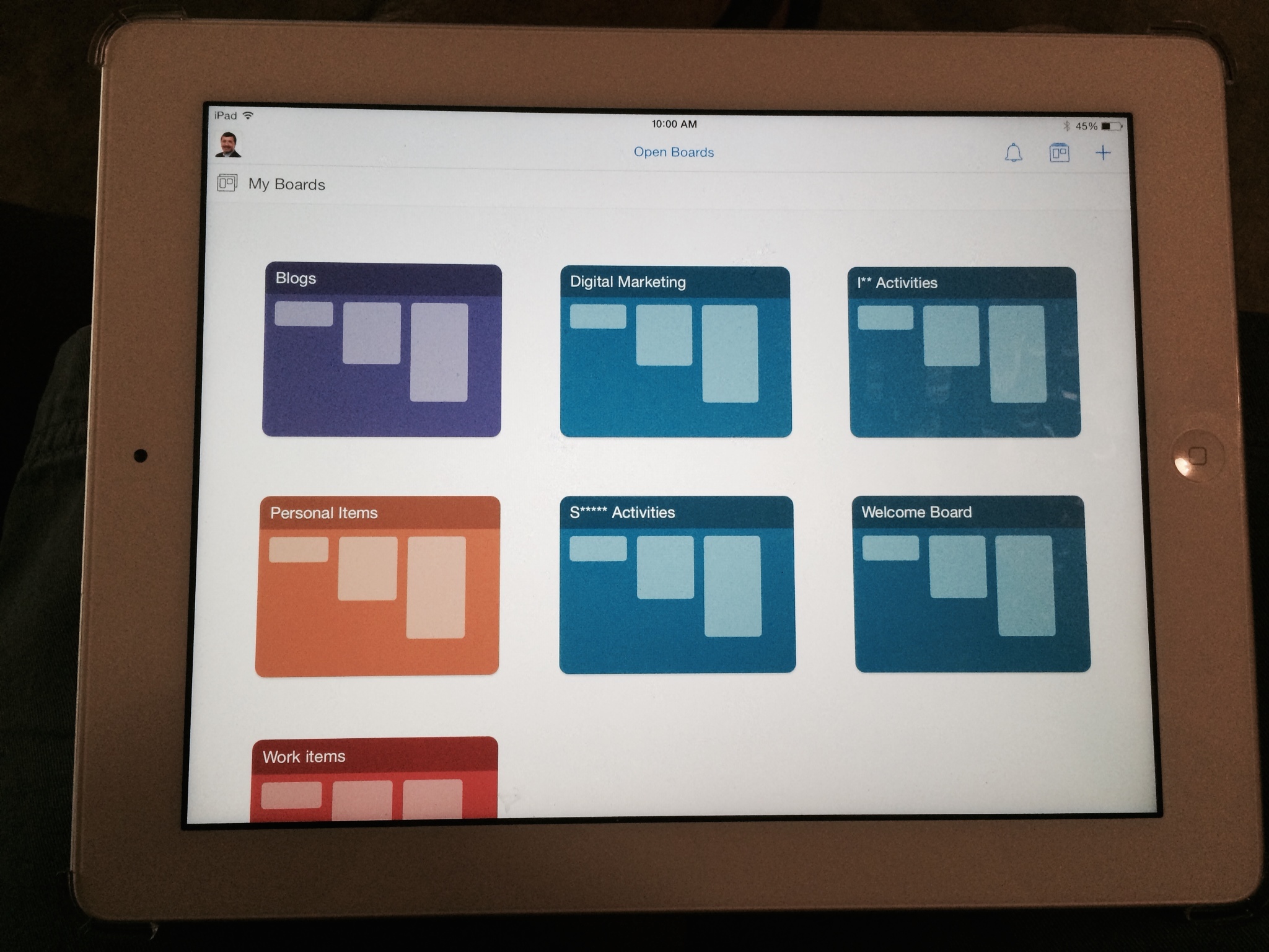 Staying organized with Trello